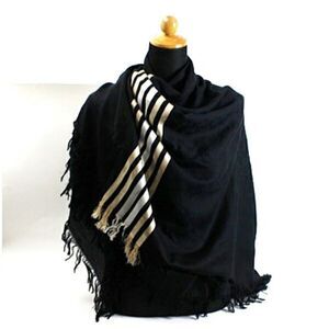 Gucci Silk Black Scarves